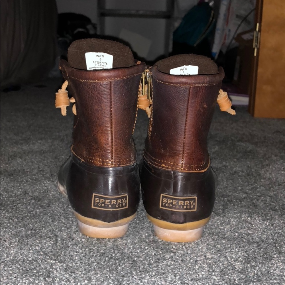 sperry duck boots